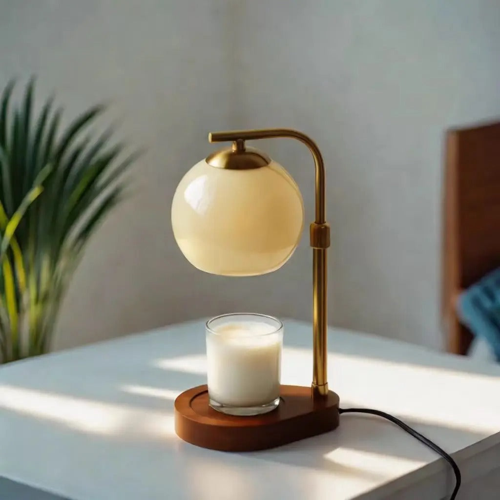 Lampe Chauffe-Bougie – Éclairage D’Ambiance Élégant Pour Une Atmosphère Chaleureuse Table Lamp Electro Paris