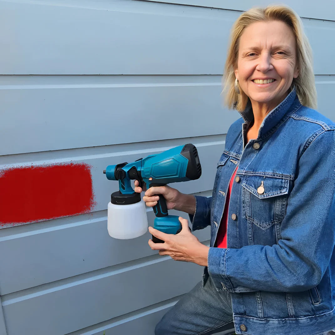 Pistolet À Peinture Sans Fil Pour Application Fluide Et Résultats Professionnels Paint spray Electro Paris