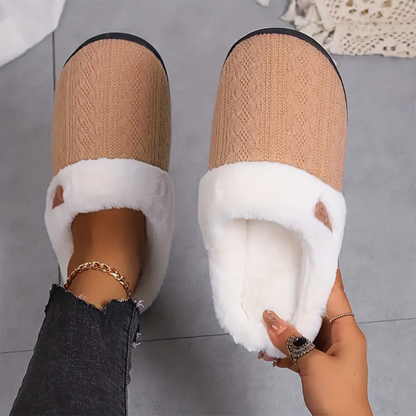 Pantoufles Sherpa en Peluche – Chaleur Infinie et Confort Élégant à la Maison Women Sandals & Slippers Electro Paris Beige 35-36