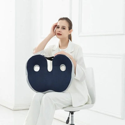 Coussin de Siège en Mousse à Mémoire de forme ajustable – Confort Ergonomique Pour un Soulagement Tout au long de la Journée Seat cushion Electro Paris