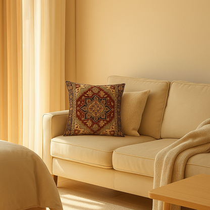 Housse de coussin ethnique pour salon – Motif marocain inspiré de l’Orient Cushion Cover Electro Paris