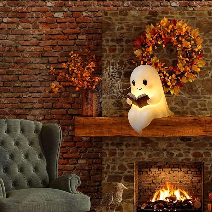 Lampe de Table Fantôme LED – Veilleuse Magique et Décorative pour Lecture et Détente Éclairage Electro Paris