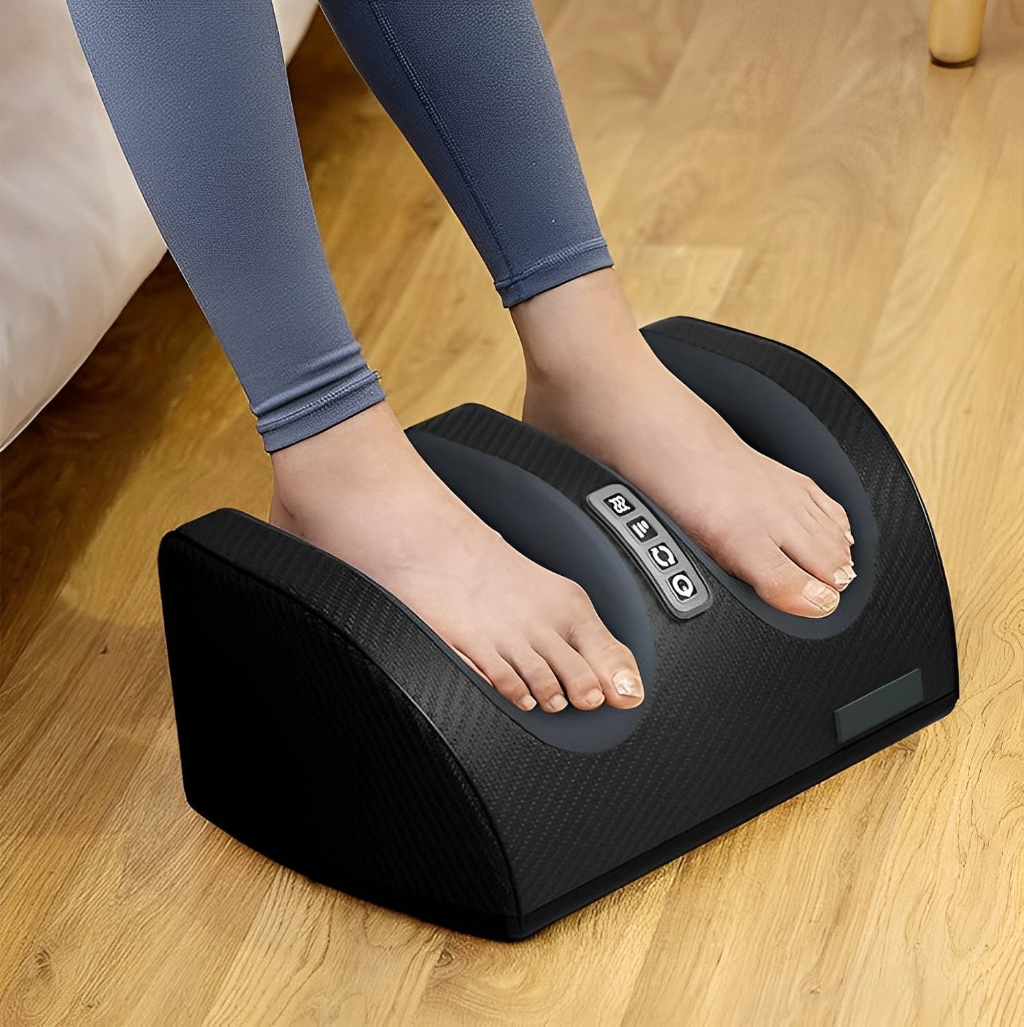 Masseur Pour Pieds Et Mollets – Massage Intelligent Par Pétrissage Avec Pression D’Air Et Chaleur Foot And Calf Massager Electro Paris