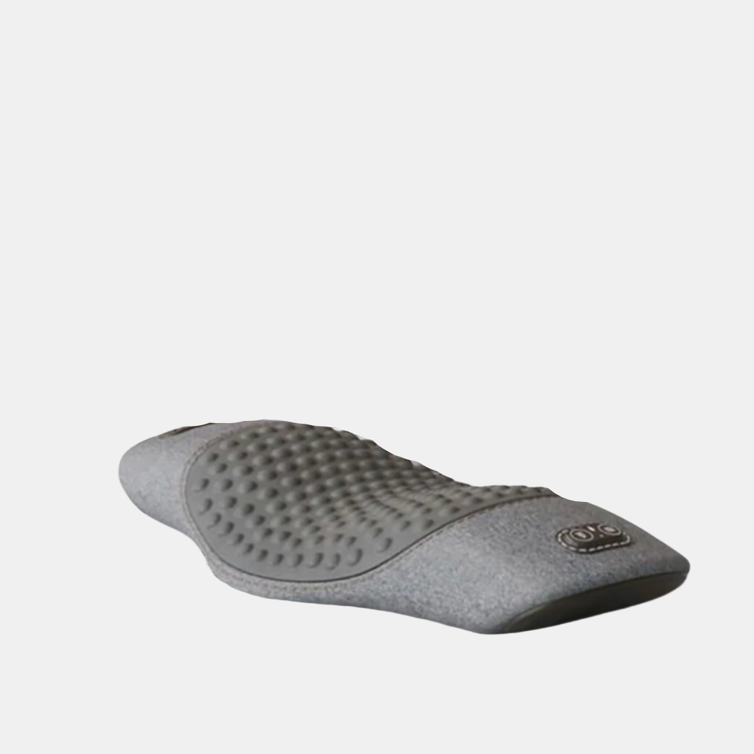 Oreiller de Massage Lombaire 3-en-1 – Soutien Relaxant et Soulagement Instantané Pillow Electro Paris Gris