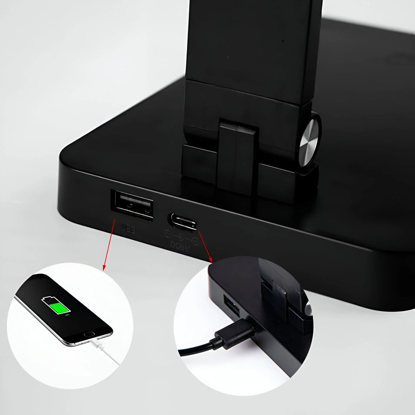 Lampe de Table Pliable Moderne – Lampe LED Réglable avec Commande Tactile Table Lamp Electro Paris