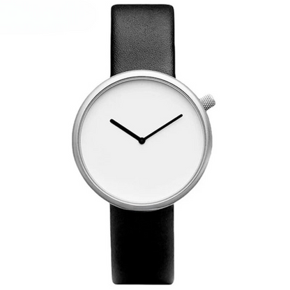 Montre Minimaliste Élégante Pour Femme Avec Design Raffiné Et Confort Optimal Watches Electro Paris Noir-Blanc