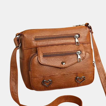 Sac En Cuir Pour Femme – Charme Vintage et Douceur Naturelle Women's bag Electro Paris Marron
