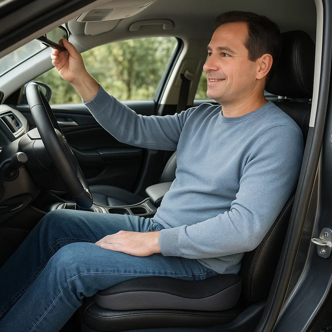 Coussin Ergonomique de Siège Pour Soulager la Douleur Pendant de Longues Périodes Assises Back & Lumbar Support Cushions Electro Paris