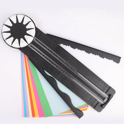 Coupe-Papier Rotatif 12-en-1 à 360° DIY Tools Electro Paris Noir