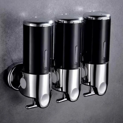 Distributeur de Savon Mural Minimaliste – Ensemble Moderne pour Salle de Bain Soap Dispenser Electro Paris Noir