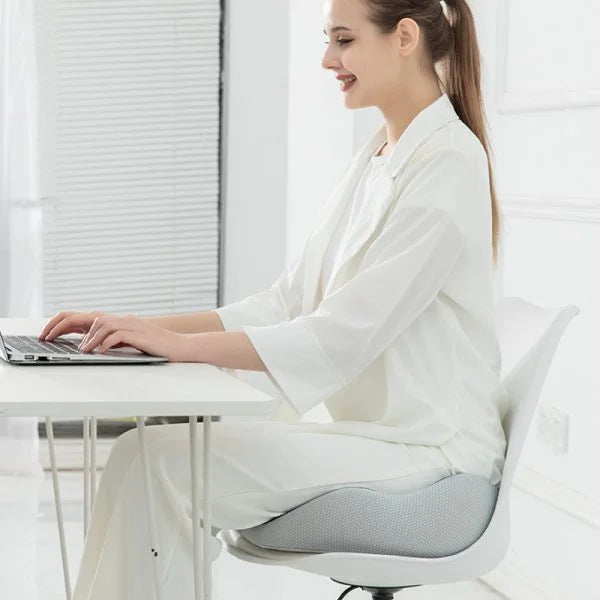 Coussin de Siège en Mousse à Mémoire de forme ajustable – Confort Ergonomique Pour un Soulagement Tout au long de la Journée Seat cushion Electro Paris