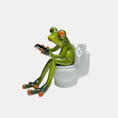 Décoration Grenouille Relax dans une Baignoire – Originalité et Bonne Humeur Assurées Caméras de sécurité pour maison intelligente Electro Paris Vert E