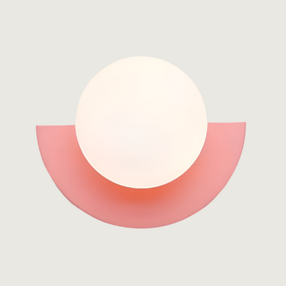 Applique Murale LED Astra – Design Moderne Demi-Lune Indoor Wall Lamp Electro Paris Rosa