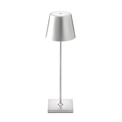 Abat-jour sans fil avec éclairage rechargeable Table Lamp Electro Paris Argent