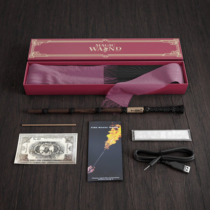 Baguette Magique À Effets De Flammes Pour Cosplay Et Spectacles De Magie Magic wand Electro Paris