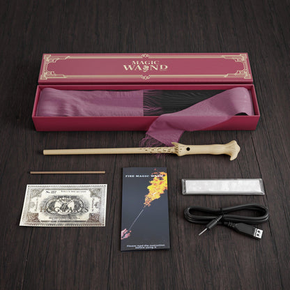 Baguette Magique À Effets De Flammes Pour Cosplay Et Spectacles De Magie Magic wand Electro Paris Voldemort