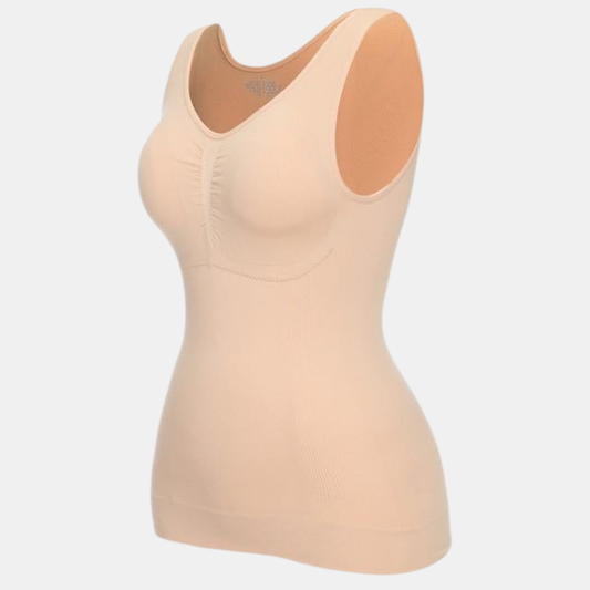 Affinez Votre Silhouette – Débardeur Amincissant Sculptant Electro Paris Beige S