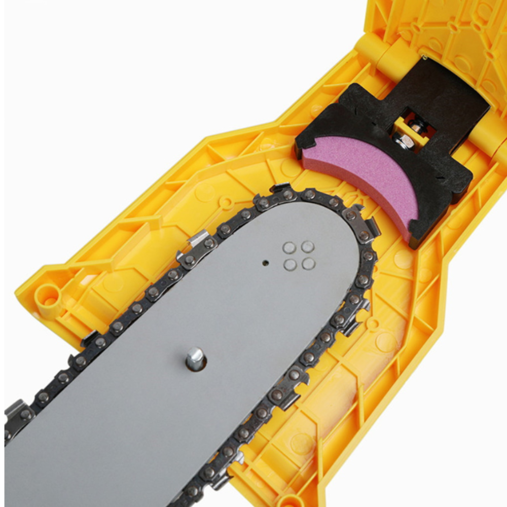 Affûteuse de Chaîne de Tronçonneuse – Outil de Précision pour Lames de Toutes Tronçonneuses Affûteurs de chaîne Electro Paris