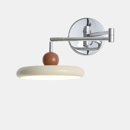 Applique Murale Réglable – Lampe Métallique Minimaliste pour Intérieur Lampy ścienne Electro Paris Beige 20cm x 12cm