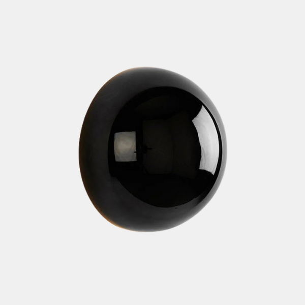 Applique Murale Ronde en Verre – Design Minimaliste et Écologique pour Intérieurs Modernes Oświetlenie Electro Paris Noir D10cm(4")