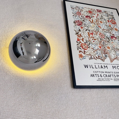 Applique Murale Ronde en Verre – Design Minimaliste et Écologique pour Intérieurs Modernes Oświetlenie Electro Paris