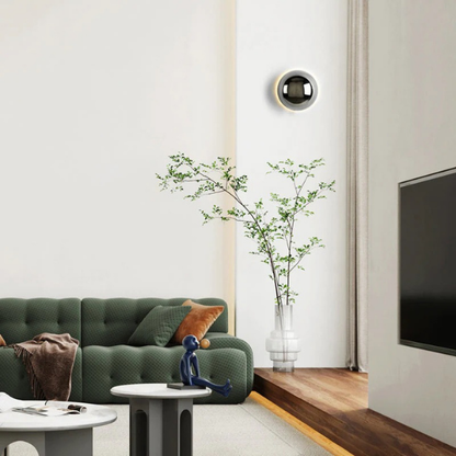Applique Murale Ronde en Verre – Design Minimaliste et Écologique pour Intérieurs Modernes Oświetlenie Electro Paris