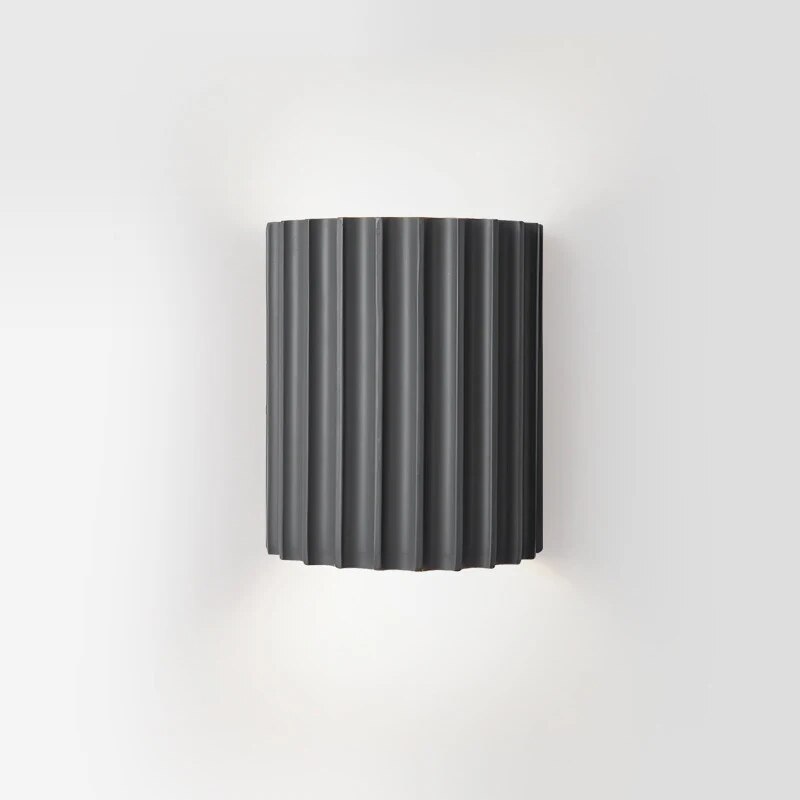 Applique Murale Contemporaine en Résine pour un Éclairage Élégant Wall lamps Electro Paris Gris Blanc chaud