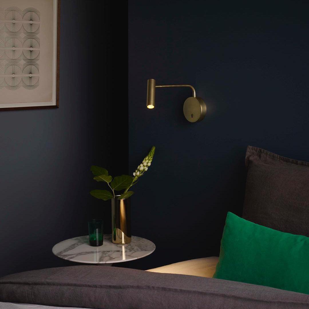 Applique Murale Ronde Minimaliste à Rétroéclairage pour Éclairage Ambiant Éclairage mural Electro Paris