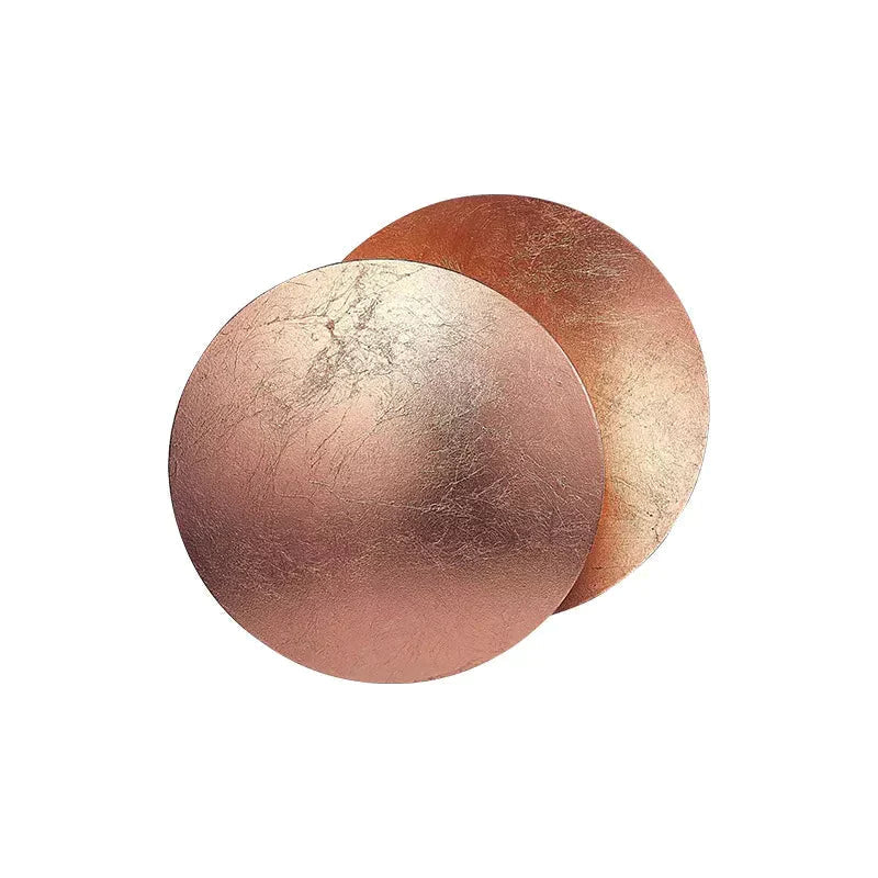 Applique Murale LED à Effet Éclipse – Éclairage pour Salon et Chambre Éclairage mural Electro Paris Cuivre 20cm