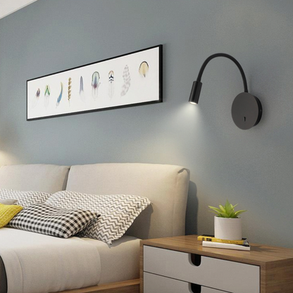 Applique Murale LED Orientable Contempo – Éclairage Moderne pour Chambre et Salon Éclairage mural Electro Paris