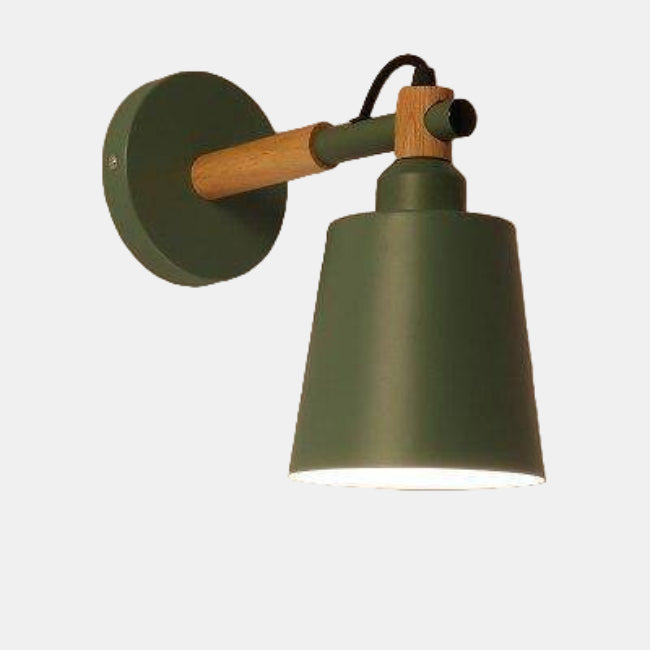 Applique Murale Design LED en Bois et Métal – Éclairage Moderne pour Salon et Chambre Éclairage mural Electro Paris Vert