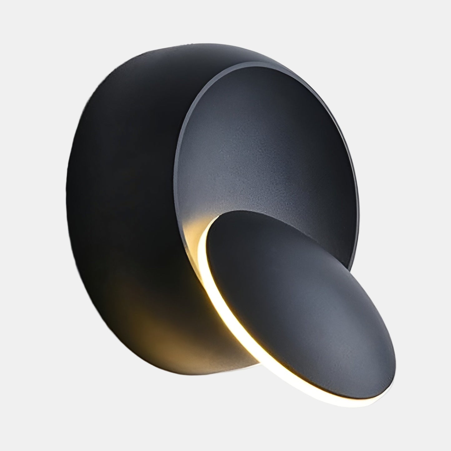 Applique Murale Design Rotative LED pour Chambre et Salon, Noir Applique murale Electro Paris Default