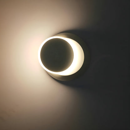 Applique Murale Design Rotative LED pour Chambre et Salon, Noir Applique murale Electro Paris