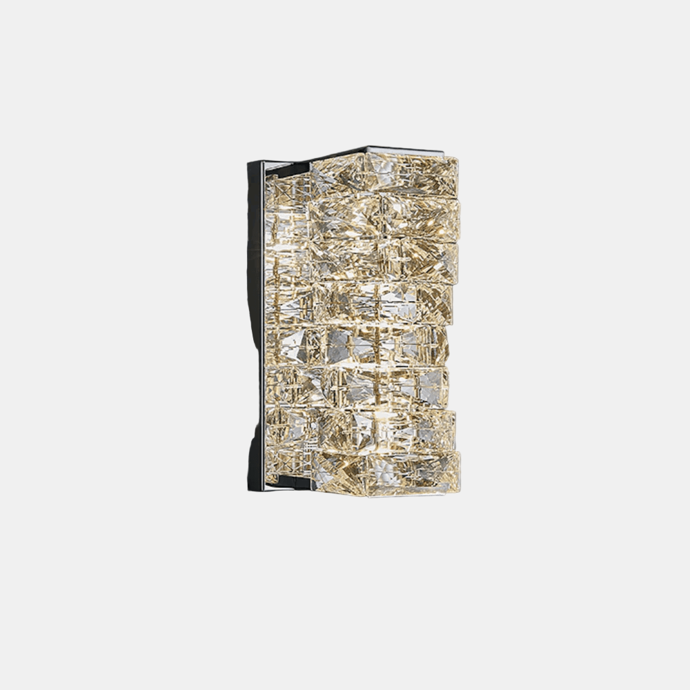 Applique Murale Cristal – Éclairage Élégant au Charme Intemporel Applique en cristal Electro Paris Petite Chrome