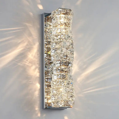 Applique Murale Cristal – Éclairage Élégant au Charme Intemporel Applique en cristal Electro Paris Grande Chrome