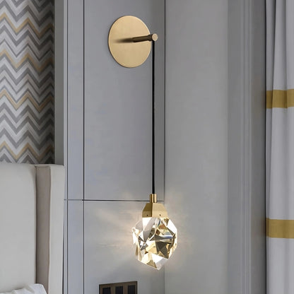 Applique Murale Cristal – Élégance Moderne avec Cristaux Artisanaux Applique murale Electro Paris B