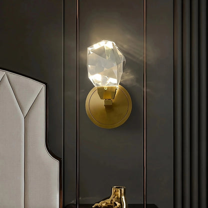 Applique Murale Cristal – Élégance Moderne avec Cristaux Artisanaux Applique murale Electro Paris