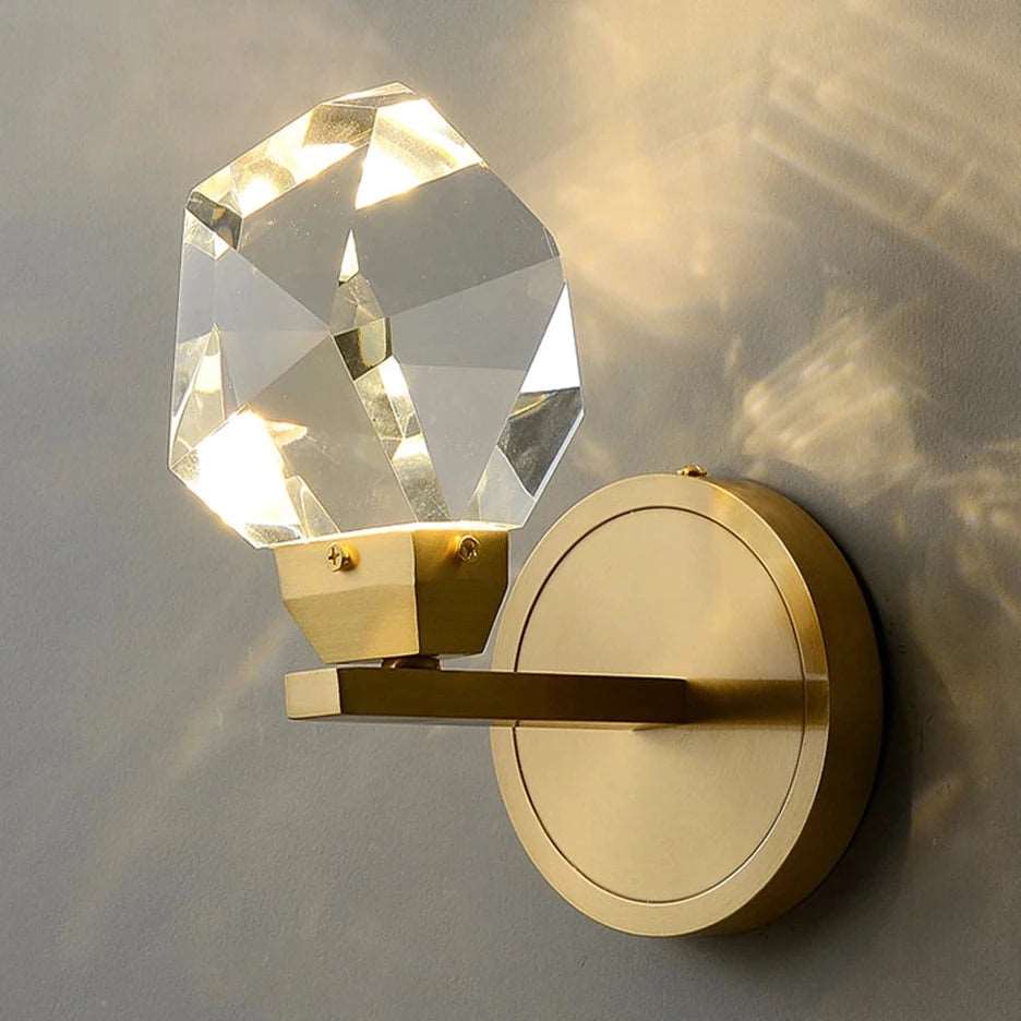 Applique Murale Cristal – Élégance Moderne avec Cristaux Artisanaux Applique murale Electro Paris