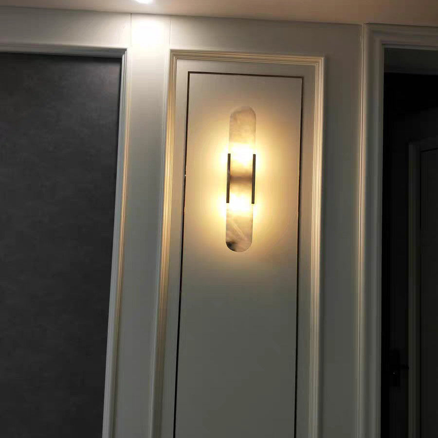 Applique Murale Design en Marbre Ovale pour Chambre et Salon Élégant Applique murale Electro Paris