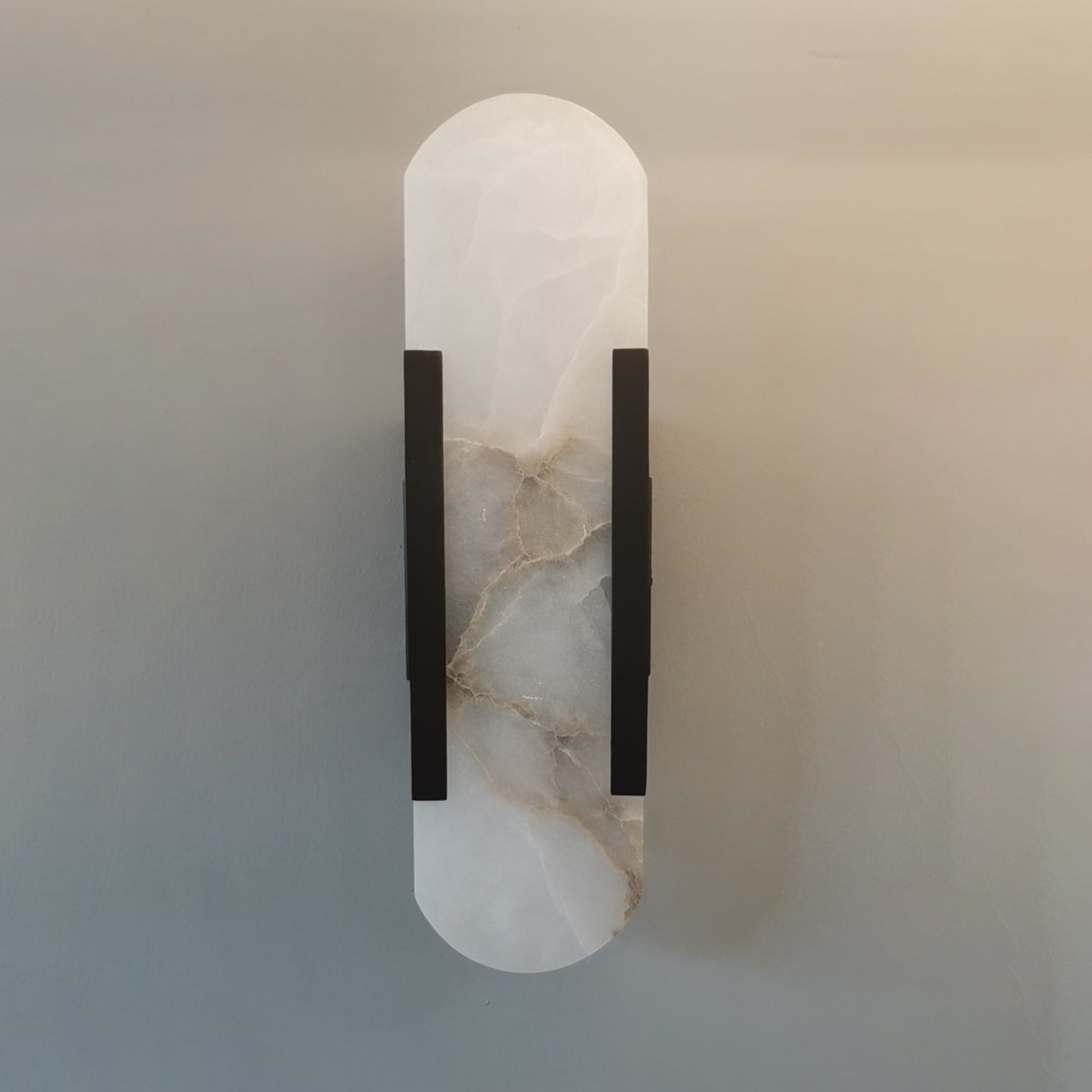 Applique Murale Design en Marbre Ovale pour Chambre et Salon Élégant Applique murale Electro Paris