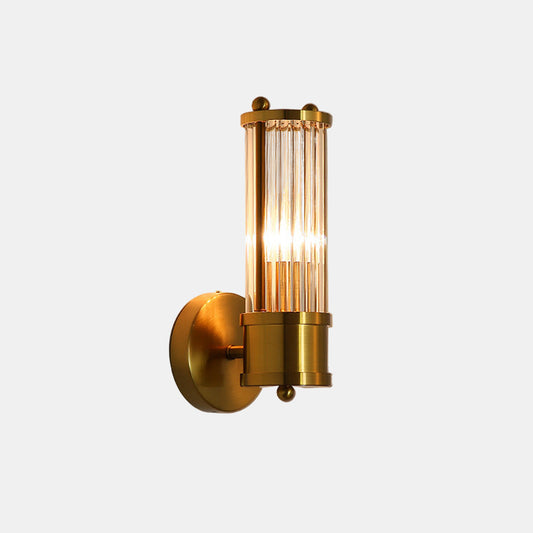 Applique Murale Dorée de Luxe pour Salle de Bain Élégante Appliques murales Electro Paris Or D9×H27cm Lumière chaude
