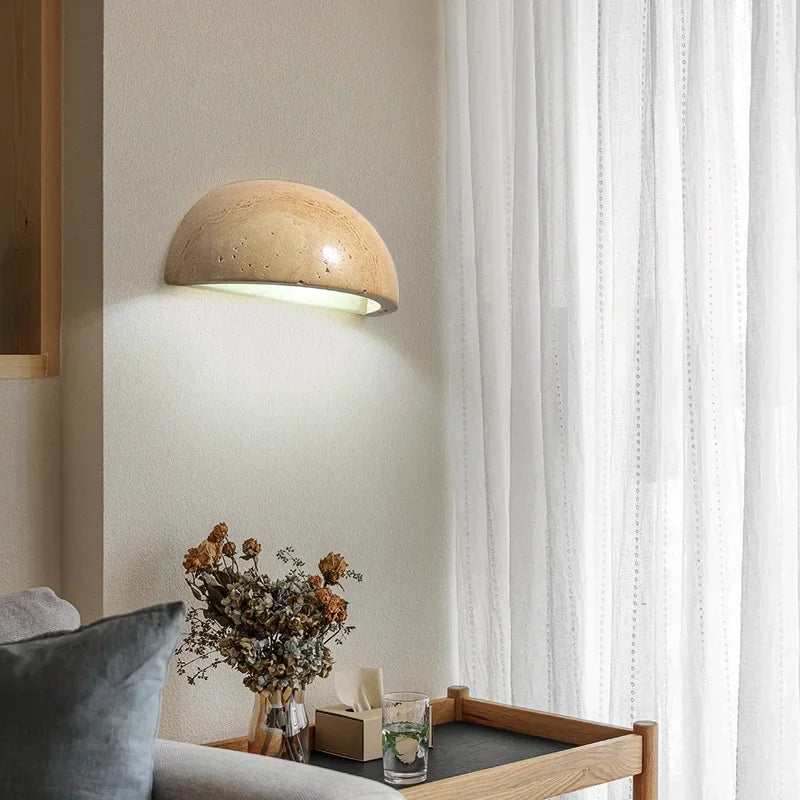 Applique Murale LED Moderne Design en Pierre – Lumière d'Ambiance Irrégulière pour Chambre Éclairage Electro Paris