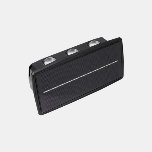 Applique Murale Extérieure Solaire Moderne à Éclairage Haut et Bas pour Illumination Automatique Éclairage extérieur Electro Paris Petit