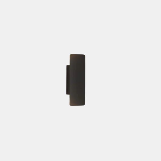 Applique murale d'extérieur élégante et étanche en aluminium fin Applique murale Electro Paris Noir Blanc chaud 9.7 CM