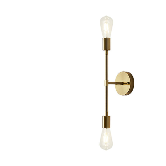 Applique Murale Intérieure Moderne – Luminaire Élégant en Noir, Argent ou Doré Appliques murales Electro Paris Or