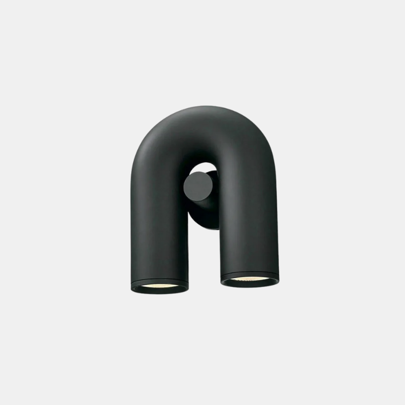 Applique Murale Intérieure Moderne, Noir/Rouge/Bleu Éclairage mural Electro Paris Noir Chaud