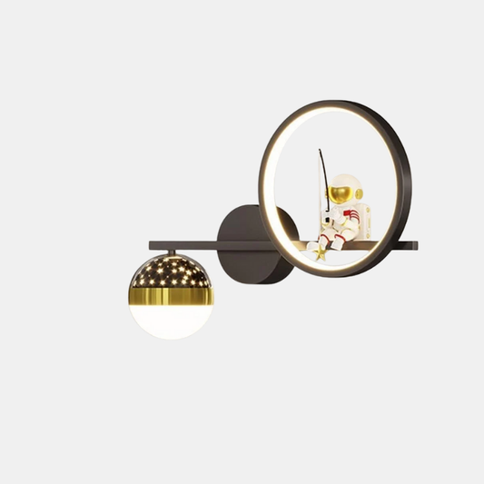 Applique Murale LED Douce pour Chambre d’Enfant – Éclairage Sécurisé et Raffiné Éclairage mural Electro Paris Blanc à Droite