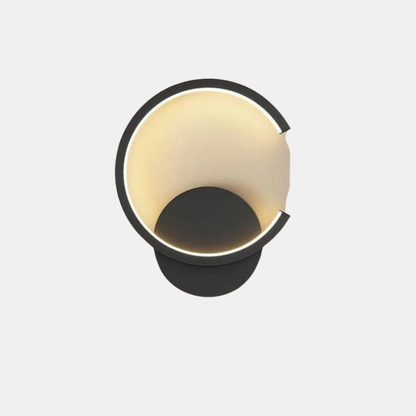 Applique Murale LED – Ledi Lampe Murale Moderne Minimaliste Noire Wall lamps Electro Paris