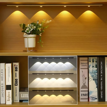 Barre Lumineuse LED Sans Fil à Détecteur de Mouvement avec Support Magnétique pour Éclairage Automatique Éclairage Electro Paris