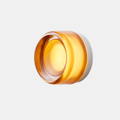 Applique Murale LED en Verre Moderne pour Intérieurs Élégants Wall lamps Electro Paris Ambre Lumière chaude